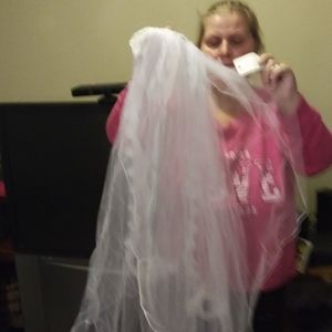 One of a kind hand beaded wedding dreas